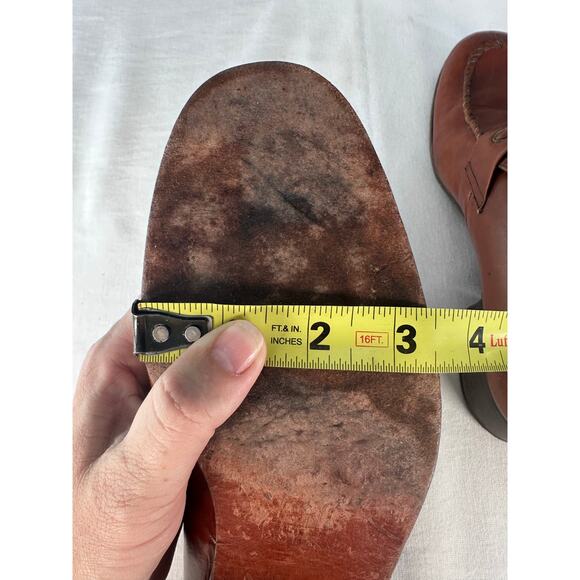 Vintage Bostonian Men’s sz 8 Slip On 70s Style Loafer Disco Workwear Office - Picture 10 of 13